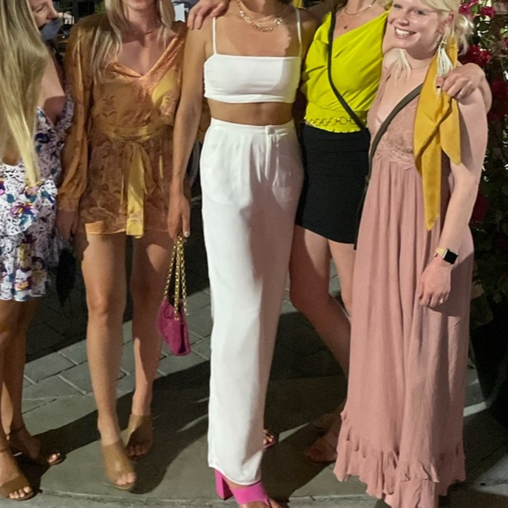 Sabo Skirt White Pants